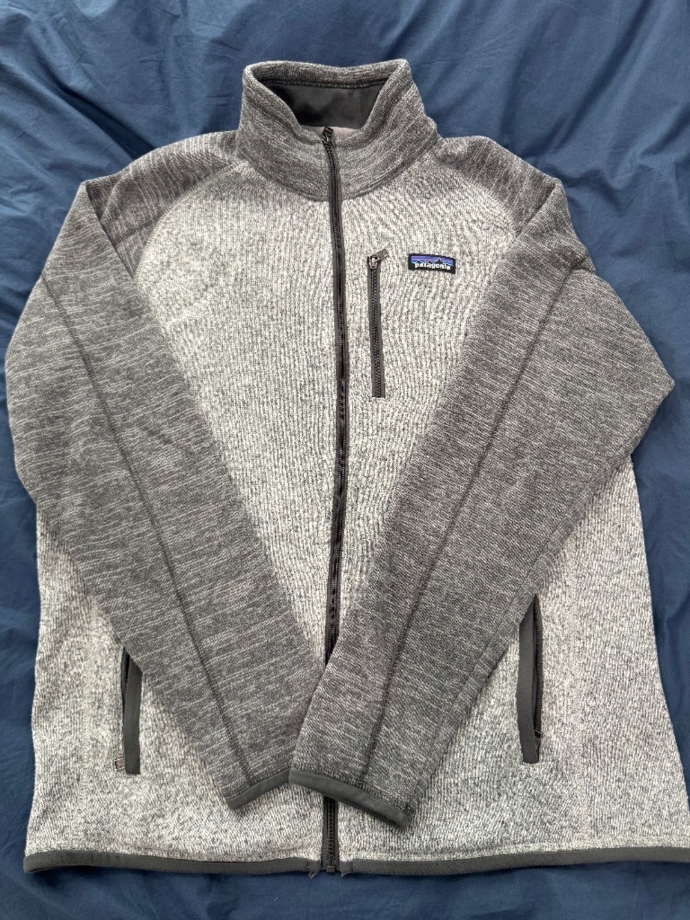 Patagonia Men's Better Sweater Full zip 2 tone fleece